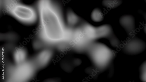 Konstfotografi Abstract black and white blurred background with light spots