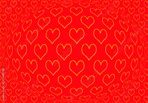 Love hearts . Valentines day card concept. Heart for Valentines Day Background.