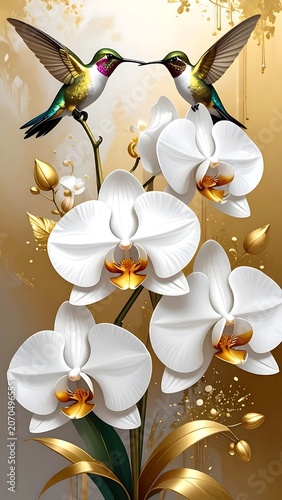 Elegant white roses in glass vase arrangement.