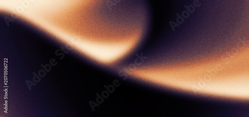 Foto Abstract grainy gradient background, warm copper and dark purple light leak text