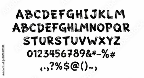 Alphabet letter set in clean sans serif typography style.