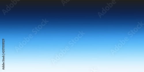 Bild auf Leinwand A smooth vertical gradient transitioning from deep navy blue at the top to crisp white at the bottom, evoking a serene, sky like expanse