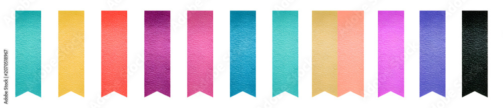 Fototapeta premium PNG color-strewn textured tape in a see-through backdrop