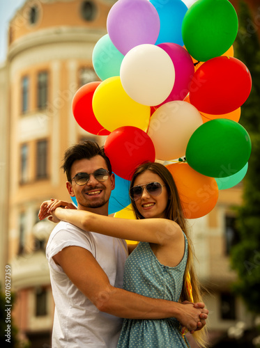 Loving Couple Portrait.