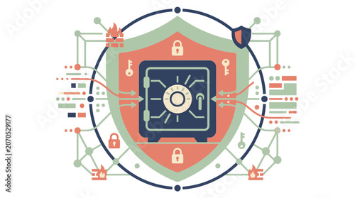 Centralized Cryptographic Data Vault and Digital Asset Protection Infrastructure Concept