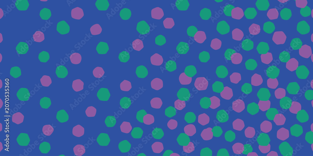 Ταπετσαρία Vibrant dots fill the colorful background with green purple and blue hues