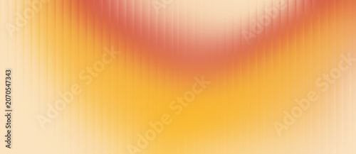 glass ripple distortion background featuring Orange Peel Delectable Star Flower gradient tones, textures and vertical warped lines for a bold futuristic aesthetic. 