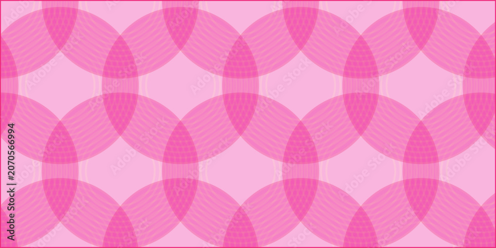 Fototapeta premium Abstract linear circles decorative vector elements. Curved and overlapping glowing circles lines effect.