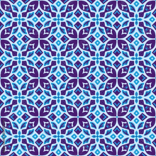 Beautiful vintage fabric seamless pattern 30