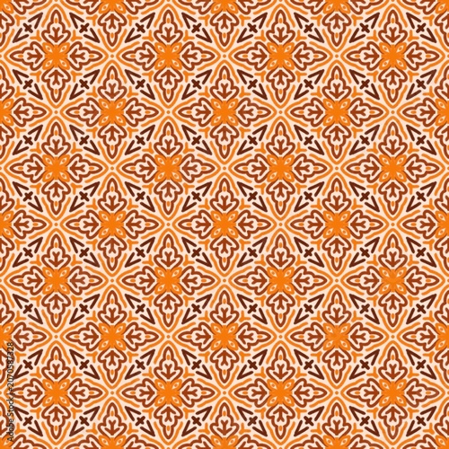 Beautiful vintage fabric seamless pattern 3