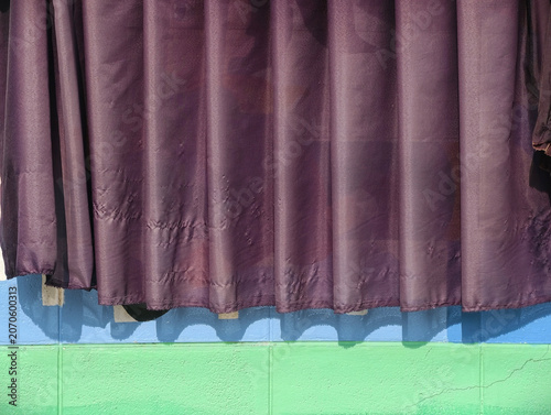 curtain and texture use as background
