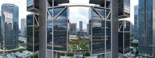 Aerial Photography of Sky City, DJI Headquarters, Nanshan District, Shenzhen, Guangdong Province