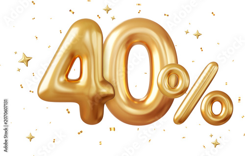 3d 40 percent off discount