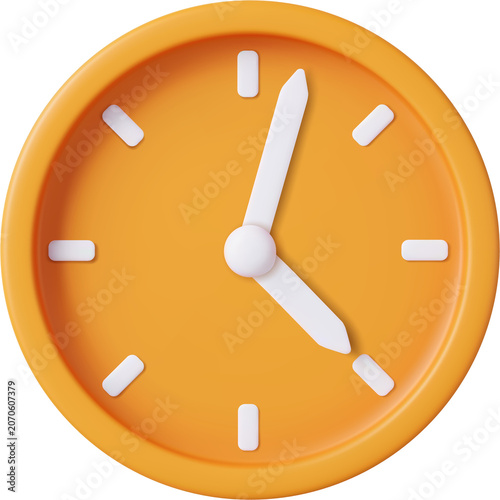 Bild auf Leinwand 3d alarm clock