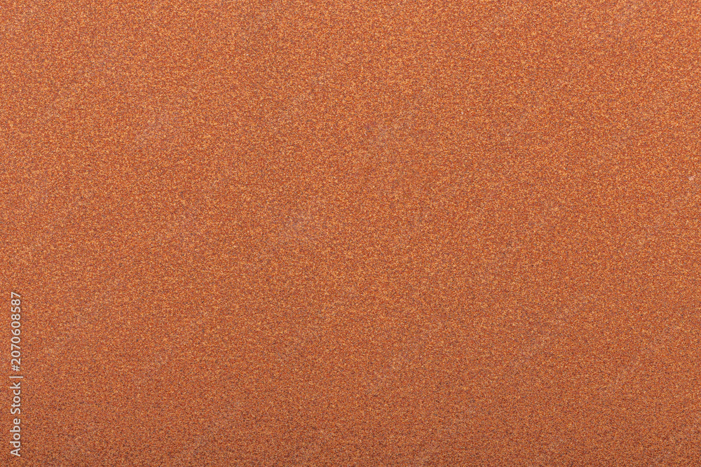 Fototapeta premium Brown sandpaper sheet texture background