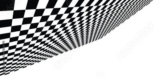 Checker background. Checkered flag. Racing flag. Race background. Vector illustration