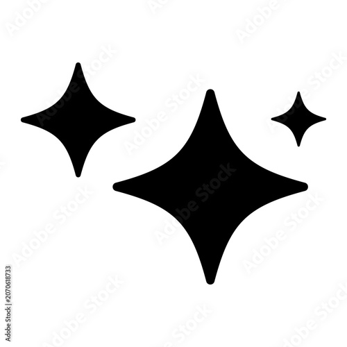 AI generate icon Artificial intelligence technology machine symbol Generate AI sparkle star element template illustration design