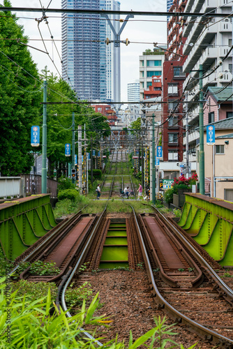 真っ直ぐ続く線路
