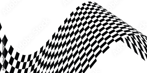 Checker background. Checkered flag. Racing flag. Race background. Vector illustration
