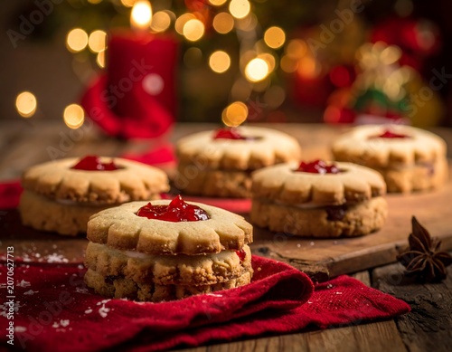 Christmas Cookies Still Life.