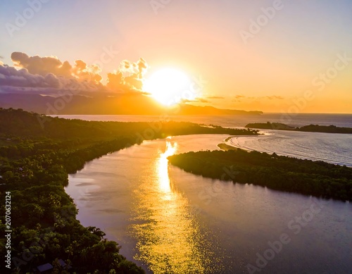 Coastal Sunset Paradise.