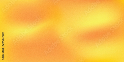 Abstract yellow and orange grainy gradient background with smooth wave effects and subtle noise texture, perfect for modern digital design, web banner, and summer wallpaper.