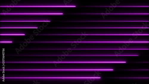 abstract ultraviolet stripes. Seamless looping animation. 4K footage colorful neon light in ultraviolet spectrum.