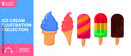 Ice Cream Illustration