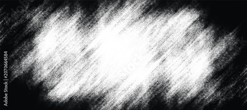 Tableau sur toile Photocopy noise with diagonal distressed halftone texture