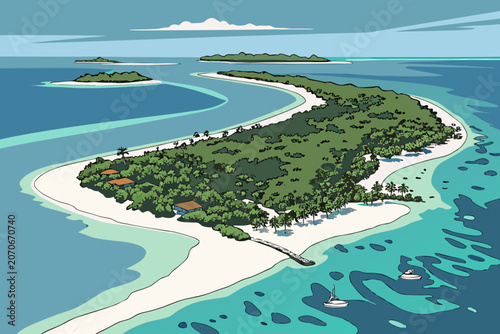 view from the sea