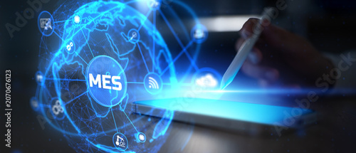 MES Manufacturing Execution System for Industrial Production Management and Process Control