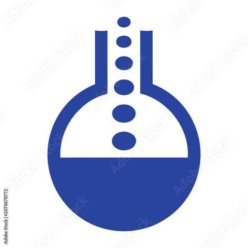 Minimalist Laboratory Equipment Icon