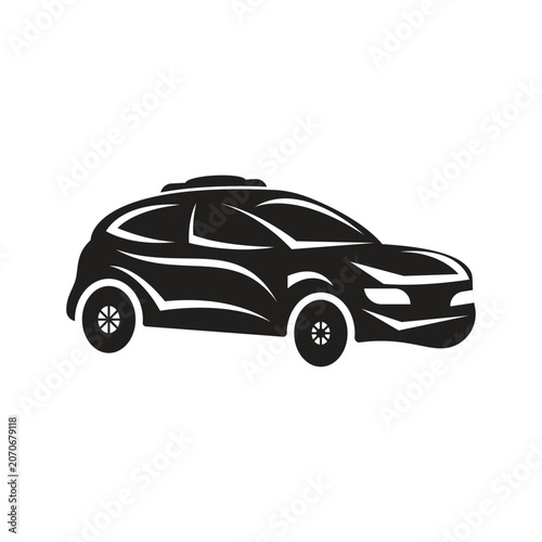 Car logo creative template