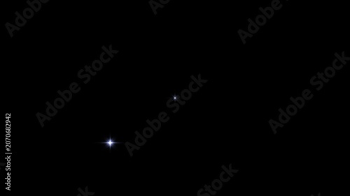 Twinkle star glitter sparkle animation. shiny glowing star animation, Sparkle star animation featuring glowing twinkle effects. sparkle star light effect glowing, stars effect on black screen.