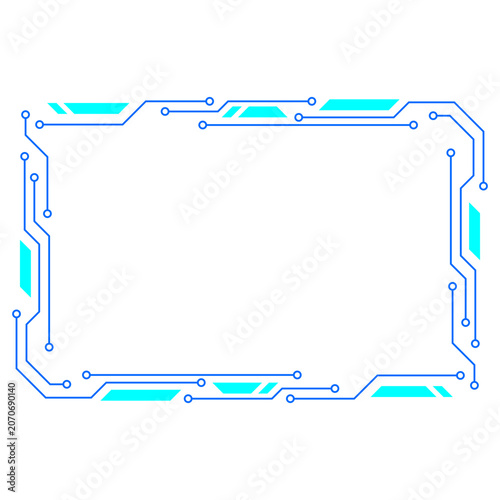 Digital Circuit Board Frame Design