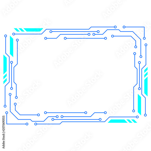 Digital Circuit Board Frame Design