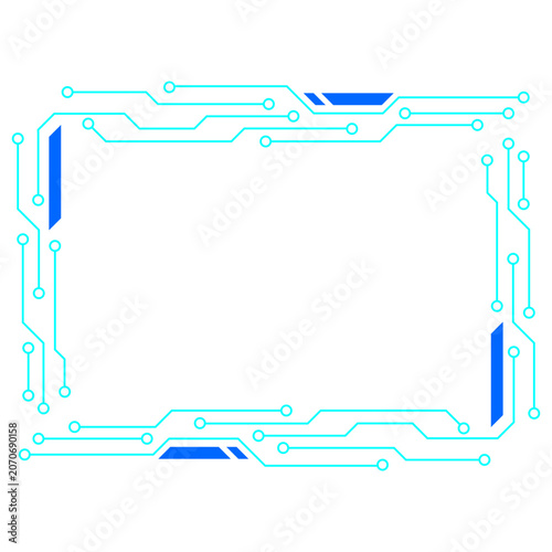 Digital Circuit Board Frame Design