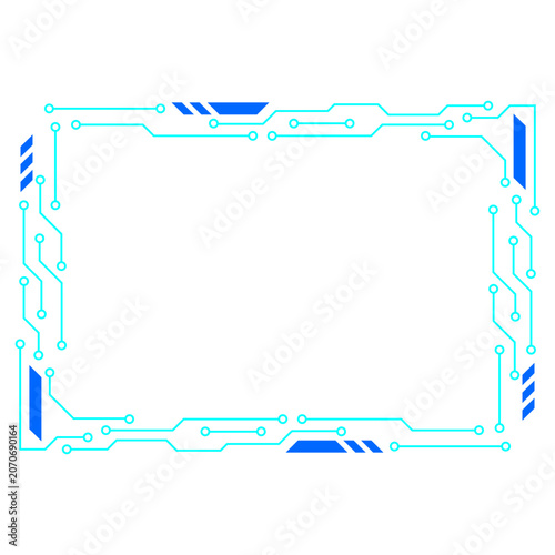 Digital Circuit Board Frame Design