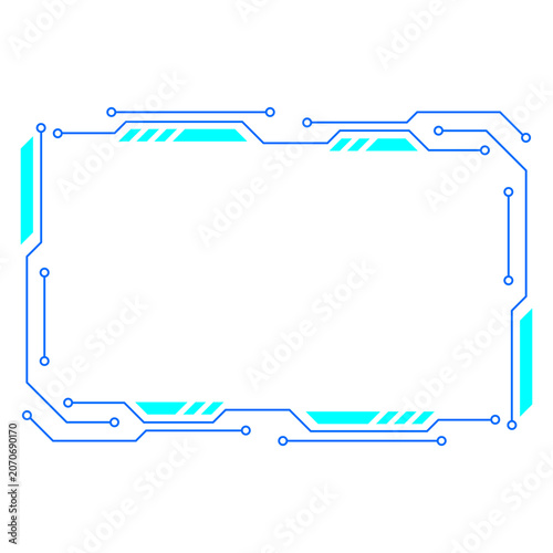 Digital Circuit Board Frame Design