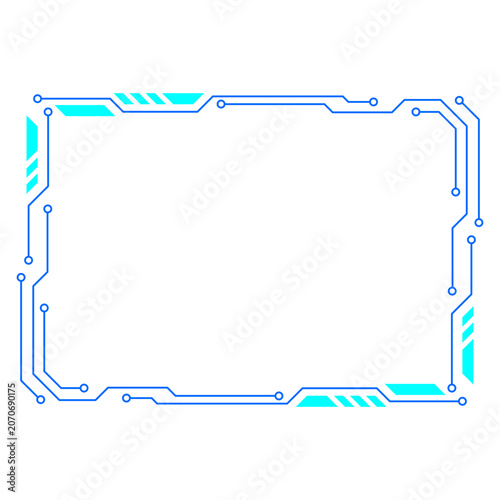 Digital Circuit Board Frame Design
