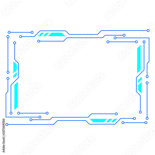 Digital Circuit Board Frame Design