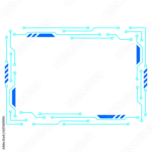 Digital Circuit Board Frame Design