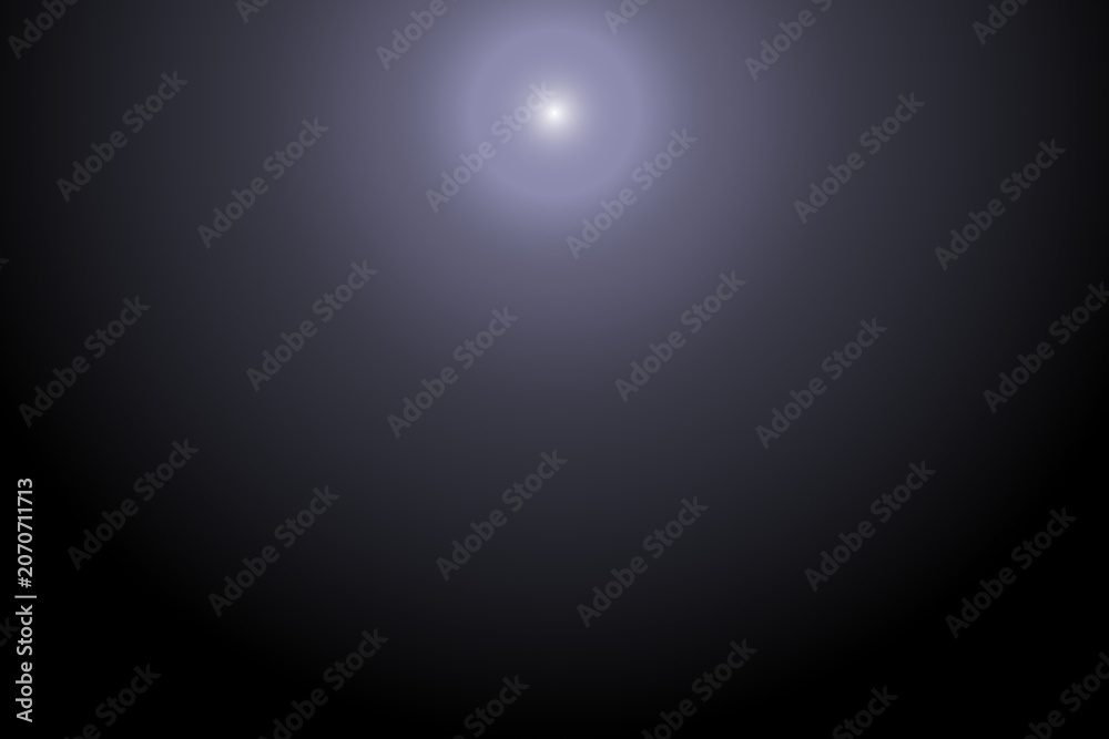 Obraz premium Dark Vignette Background with Center Soft Glowing White Blue Light Effect
