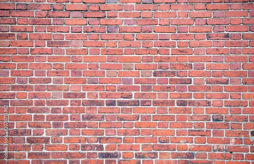 Obraz na plátně Brick in exterior facade