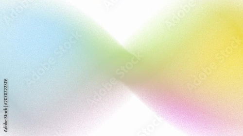 Light pastel futuristic colorful dust wave on white background, abstract animation, surreal holographic visual