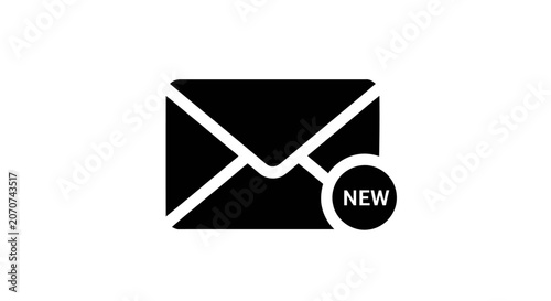 Foto New Email Notification Message Icon.