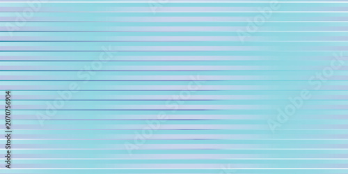 Abstract Turquoise Striped Background With Horizontal Lines and Soft Gradient Texture for Design