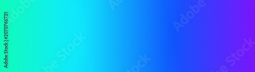 Bild auf Leinwand 추상적인 노이즈 질감의 네온 블루, 퍼플 그라데이션 배너 배경