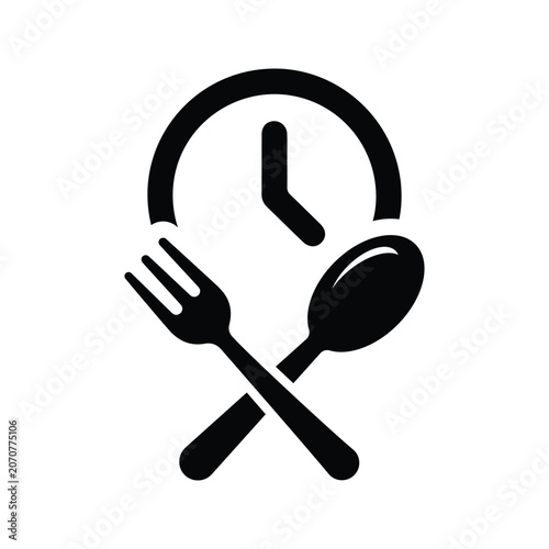 Eating time icon