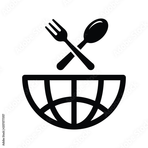 Global food icon